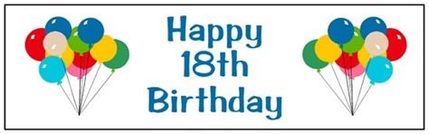 Happy 18th Birthday Graphics For Holidays Pinterest