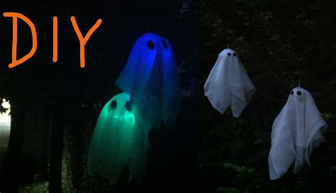 Diy Ghosts Glow In The Dark And A Simple Variation Halloween 2015 8