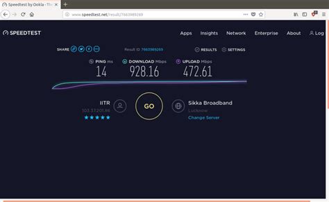 To limit the speed of other users we have to set a new rule to the router. What is the internet speed at IIT Roorkee? - Quora