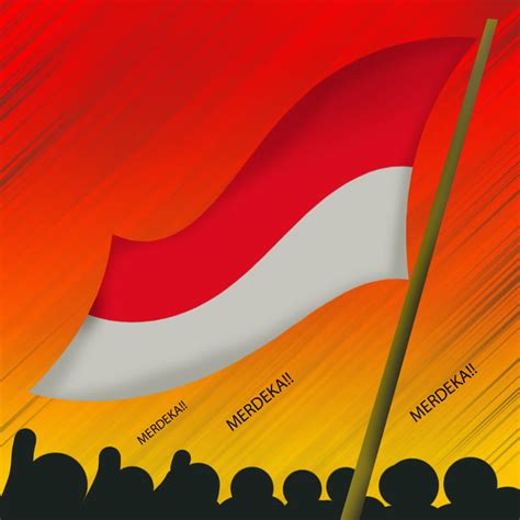 Indonesia Merdeka August Th Png Agustus Indonesian Flag Png