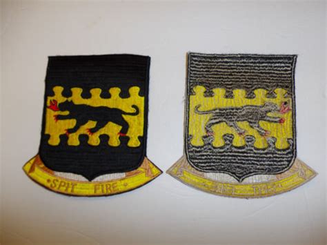 B1033 Ww 2 Us Army Air Force 332nd Fighter Group Patch Tuskegee Spit