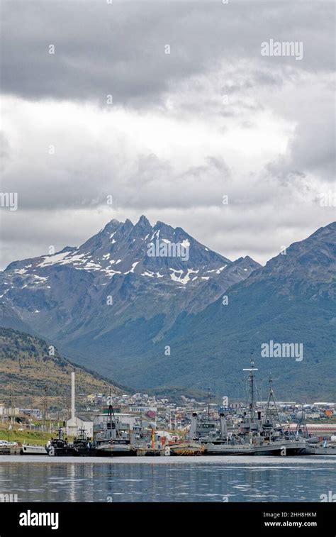 Port Of Ushuaia Tierra Del Fuego Patagonia Argentina The Southern