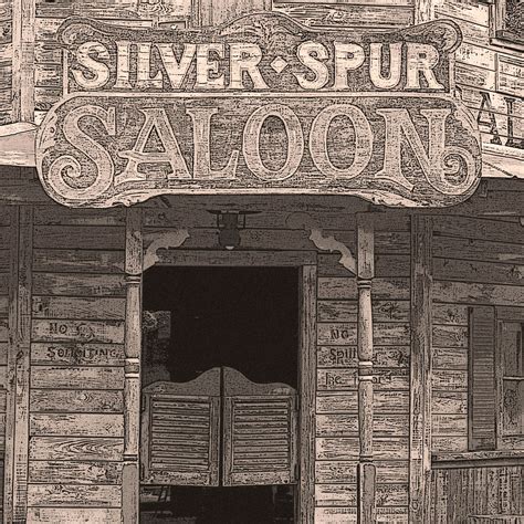 Western Saloon Wall Art Décor Best Saloon This Side Of The Pecos Fine