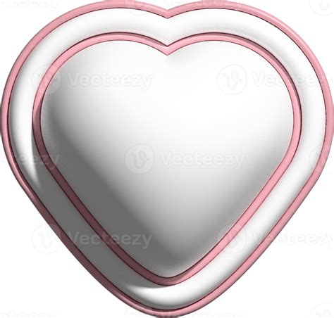 Cute Heart Shape Cute Decoration 20695048 Png