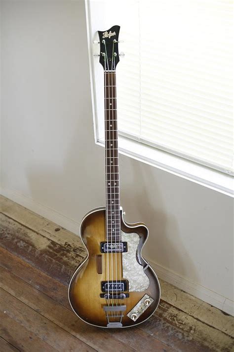 Vintage Hofner Club Bass Guitar By Jim Steinfeldt