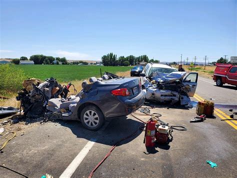 Idaho State Police Investigating Fatal Two Vehicle Crash On Us 95 South