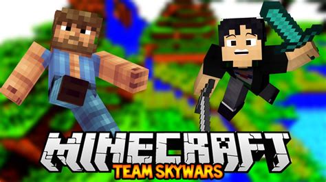 Minecraft Team Skywars A Dupla Dinâmica Youtube