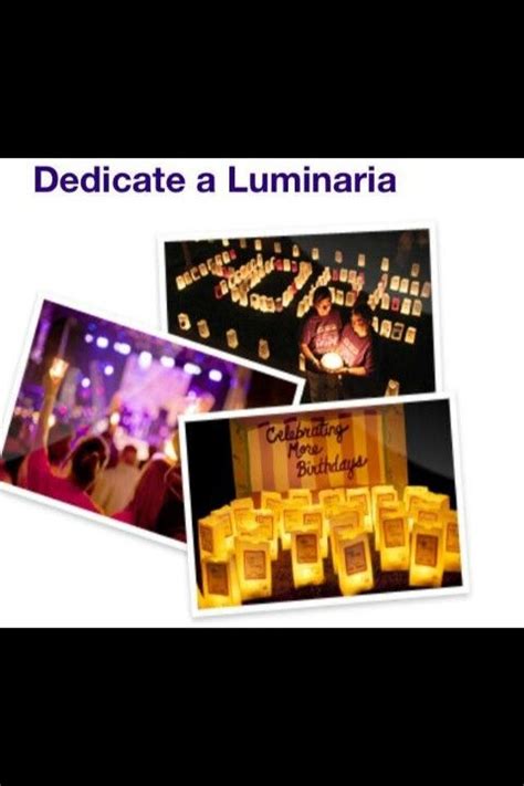 Luminaria bags are personalized to remember those lost & battling when sun sets each luminaria, containing a votive candle in sand is lit. Luminary bags $10 | Relay for life, Ceremony candles, Life