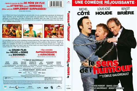 Jaquette Dvd De Le Sens De Lhumour Canadienne Cinéma Passion