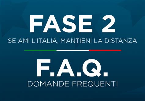 Fase 2 srl has 4 employees at this location and generates $942,858 in sales (usd). Congiunti, sport, spostamenti: le nuove faq del Governo ...