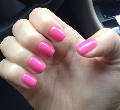 Bubblegum Pink Nails Nail Art Bubblegum Pink