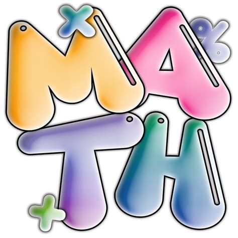 Kindergarten Math Clip Art Clipart Best