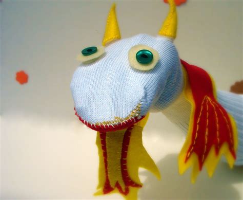 Dragon Sock Puppet Puppet Crafts Sock Puppets Kids Crafting