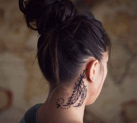 48 Marvellous Neck Tattoo Ideas For Bold And Brave Girls Neck Tattoos