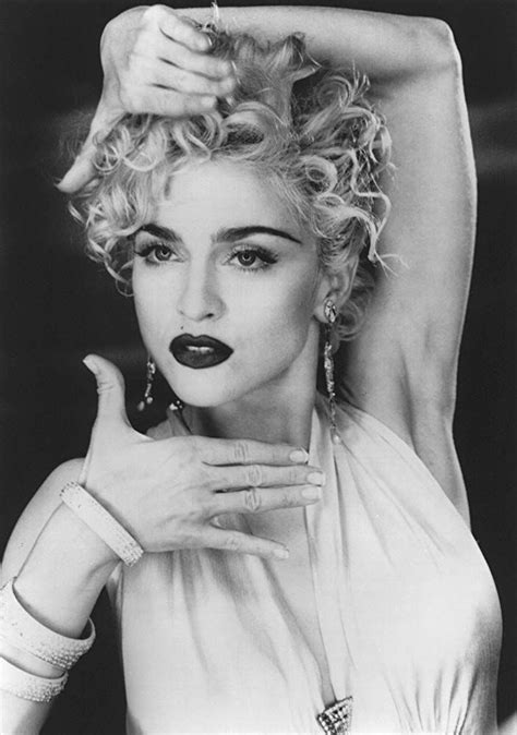 Referred to as the queen of pop. #madonna #90s #vogue #love #blackandwhite #icon ...