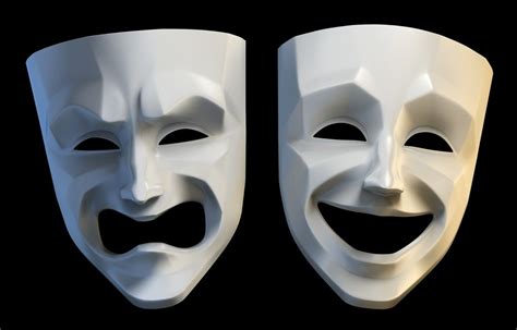 Pin By Lex Kendith On Ggg Theatre Masks Comedy Tragedy Masks Drama