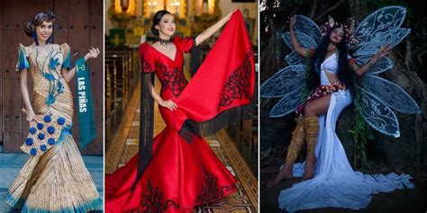 Miss Philippines Earths National Costumes Tell The Stories Of Myths Traditions Regions