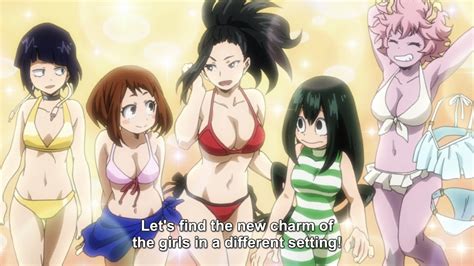 Mineta And Kaminari Imagine How The Girls Look In Swimsuits My Hero