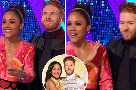 strictly s neil jones left red faced after partner alex scott tells him to ‘stop humming in