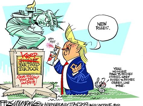 Political Cartoons Bay Area Counties Sue After Trump Administrations