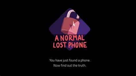 A Normal Lost Phone Teaser Youtube