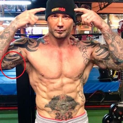 Dave Bautistas 33 Tattoos And Their Meanings Body Art Guru