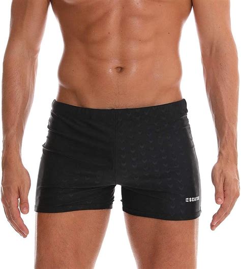 Swim Trunks For Men Square Leg Swim Shorts Summer Quick Dry Boxer