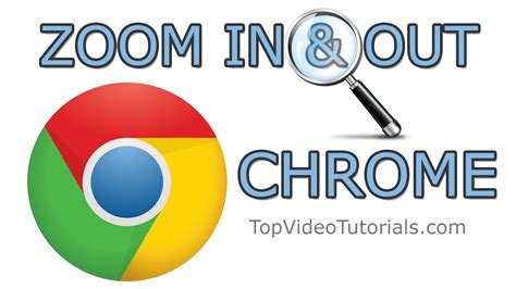 Google chrome supports a native zoom feature through which users may change the size of the webpage content like text and media elements such as images. 3 Ways to Zoom In and Zoom Out on Google Chrome - YouTube