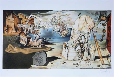 Salvador Dali Lithographie Signée Et Numérotée Art Moderne Plazzart