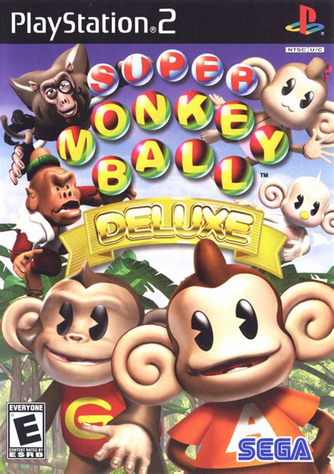 Super Monkey Ball Deluxe Cover Or Packaging Material Mobygames