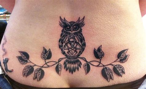 Owl Tattoo On Lower Back By Jai Gilchrist At Epona Tattoo Lower Back