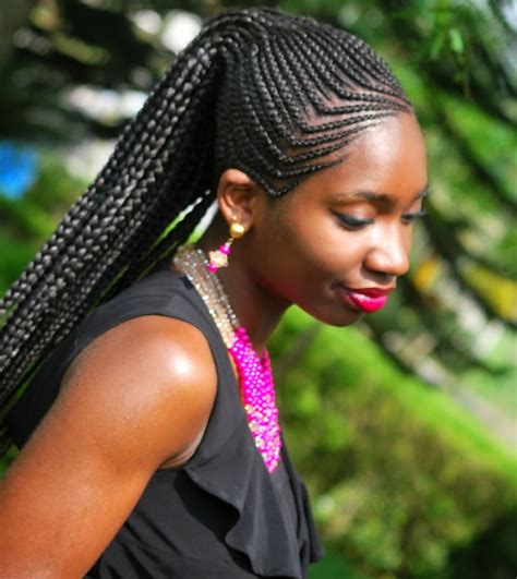 Their versatility and numerous styling options are what make them stand out. Ghana Braids Latest Pencil Hair Styles 2020 / Ghana Braids Styles 2020 You Should Try for Fancy ...