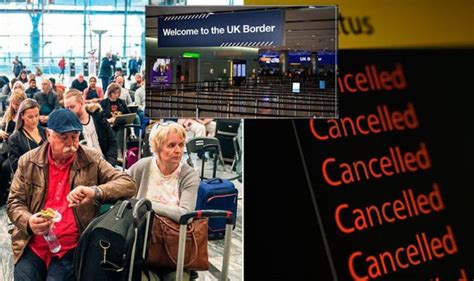 Flights Passengers Brand Heathrow And Stansted Airport Strikes