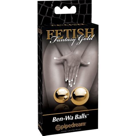 Fetish Fantasy Gold Ben Wa Balls Gold Sex Toy Hotmovies