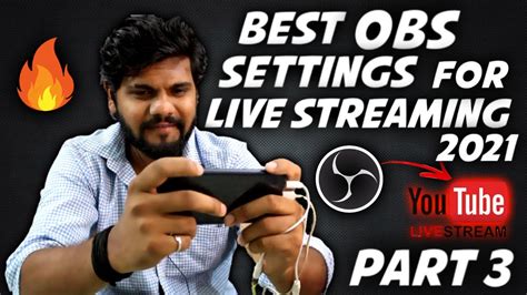 OBS Settings For Live Streaming How To Stream From Obs To Youtube
