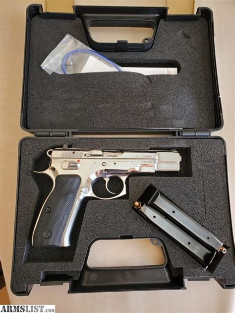 Armslist For Sale Cz 75 B High Polished Stainless
