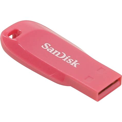 Original Sandisk Cruzer Blade 32gb Pink Usb 20 Flash Drive