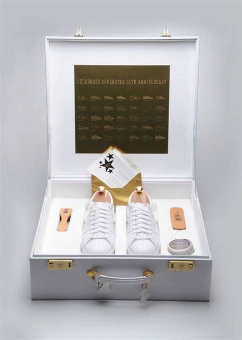 Adidas Limited Edition 35th Anniversary Of Super Star Drug Packaging