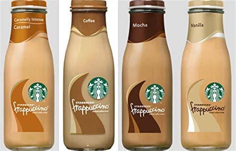 Starbucks Frappuccino Bottled Coffee Drinks Classic Flavors Variety