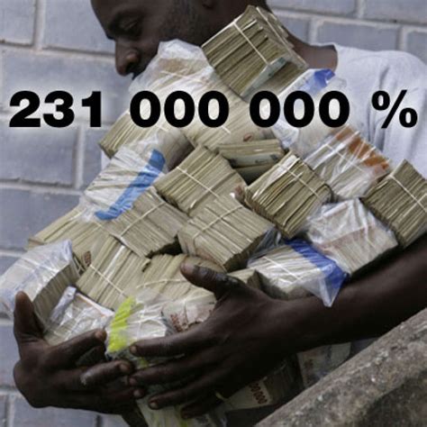 Le Taux Dinflation Au Zimbabwe