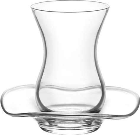 Lav Turkish Tea Glass Set Diva 12pcs Online Turkish Shopping Center