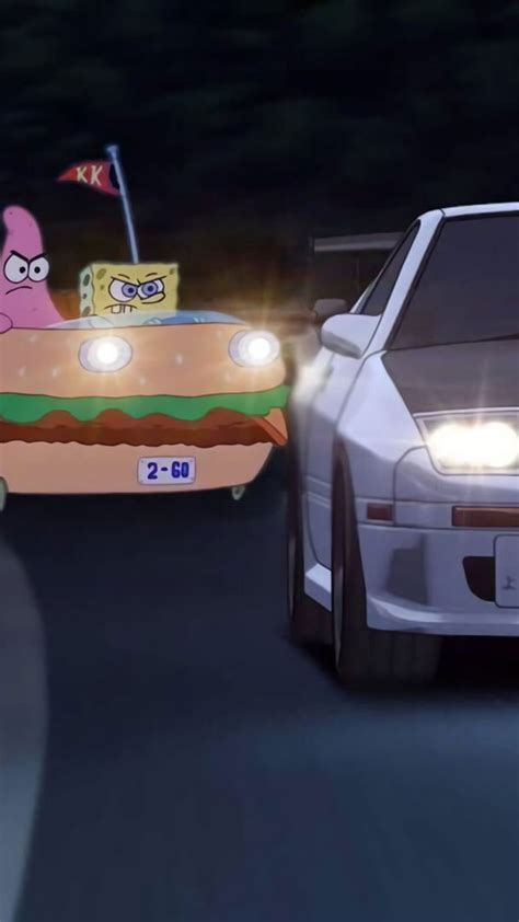 Spongebob Wallpaper Spongebob Squarepants Race Cars Anime