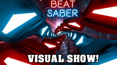 a beat saber visual show centipede knife party youtube
