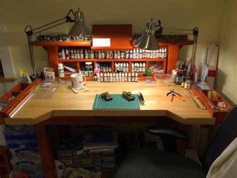 Lair Of The Uber Geek Cleaned Up Model Workbench