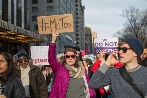Photos Thousands Protest Trump Again At Womens March 2018 Vice News