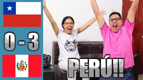 Reacción Chile vs Perú 0 3 03 07 19 Semifinal Copa América 2019 YouTube