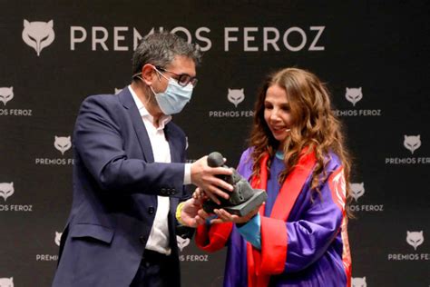Victoria Abril Premio Feroz De Honor 2021 Esto Es Una Plandemia