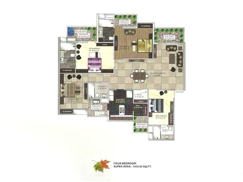 4 Bhk Multistorey Apartment Flat For Sale In Maya Garden Zirakpur