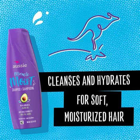Miracle Moist Moisturizing Shampoo For Dry Hair Aussie