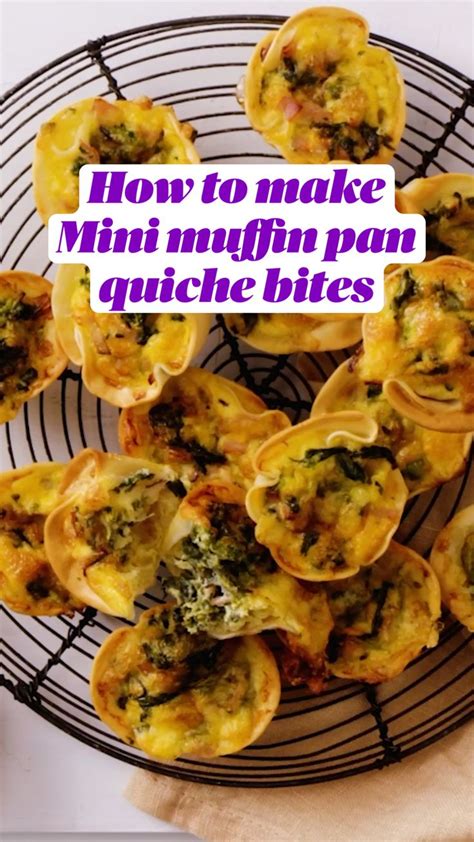 How To Make Mini Muffin Pan Quiche Bites An Immersive Guide By Taste
